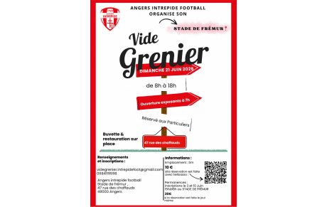 Vide Grenier le 21 juin à Frémur